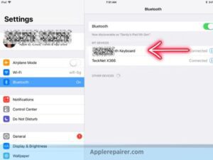 Connecting Your Ubotie Keyboard To iPad