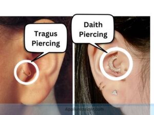 Diffrence Between Daith and Tragus Piercings