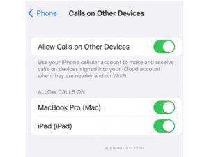 Manage  the devices that answer calls