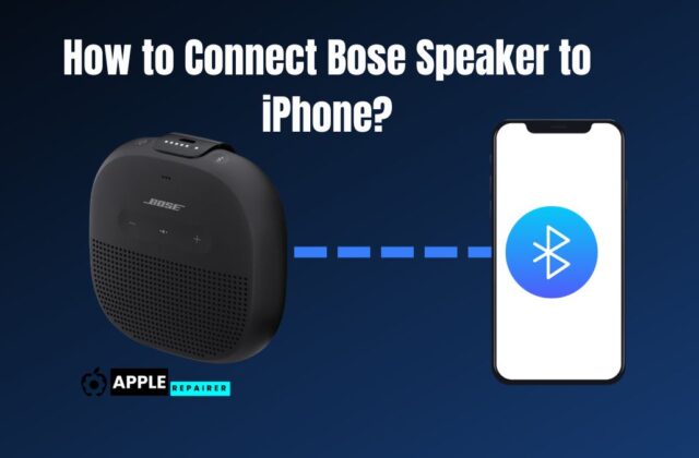 How to Connect Bose Speaker to iPhone?